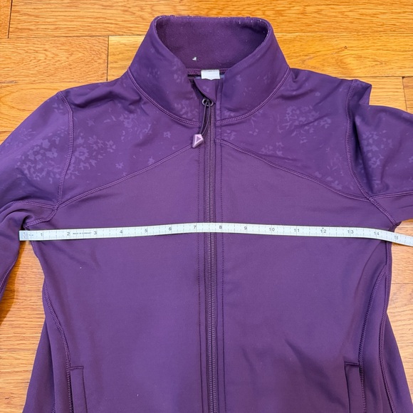 Ivivva (Lululemon) Define Style Jacket in Dark Purple - Girls Size 12 - Picture 3 of 6